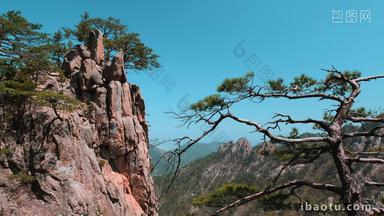 雪岳山韩国岩石悬崖